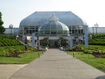 Phipps conservatory in Pittsburgh