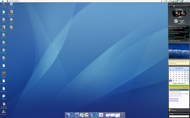 Sweet Mac OSX Themer for Windows XP