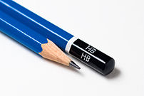 two pencils grade hb