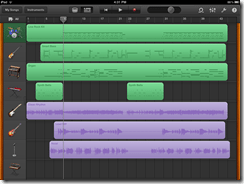 GarageBand Recording Studio iPad