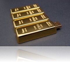 Gold Brick USB
