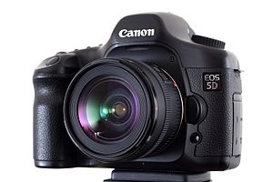 Canon EOS 5D digital SLR camera with Canon EF ...