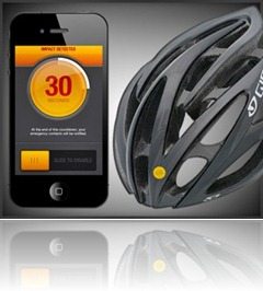Smart crash reporting for cyclist bicycle (and other) helmets?