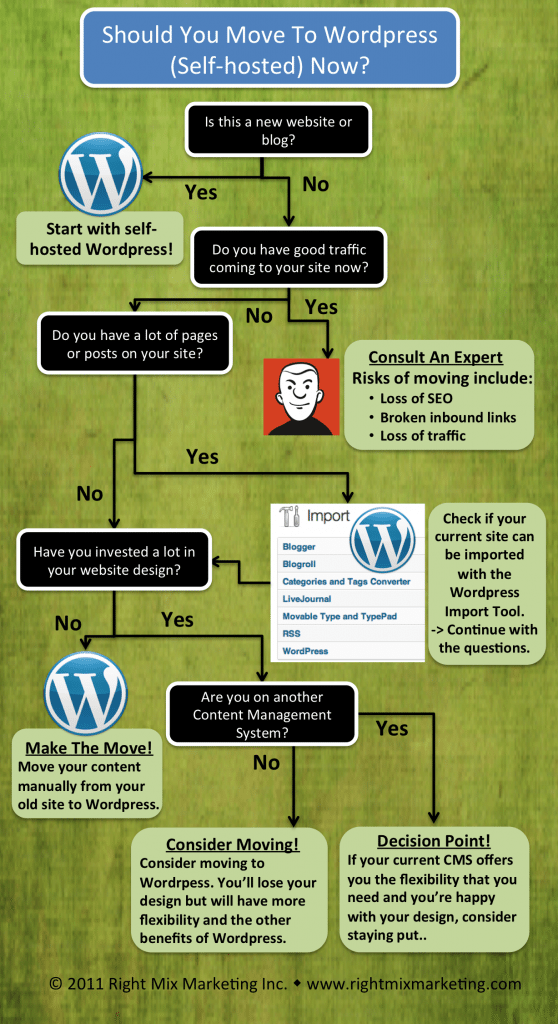 Should I Move To WordPress - Infographic