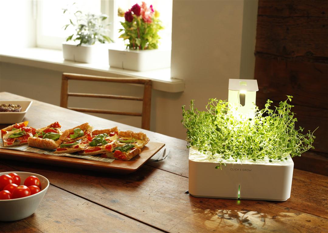 Click & Grow’s New Grow Light Enables Smart Flower Pots to Spring up in Dark Places