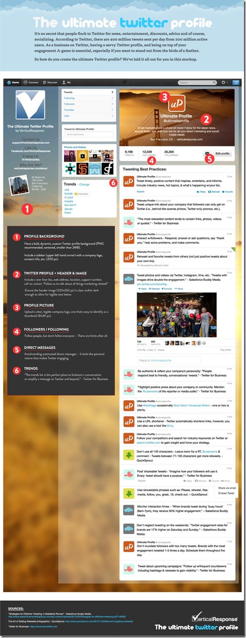 What makes the ultimate Twitter Profile?