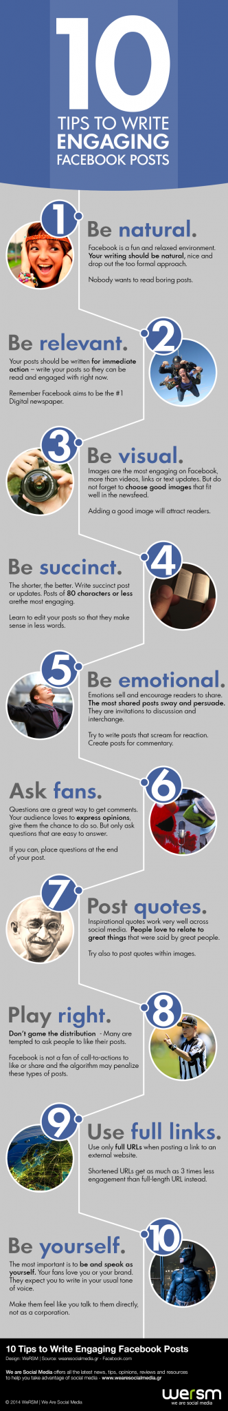 10 Tips to write engaging Facebook Posts