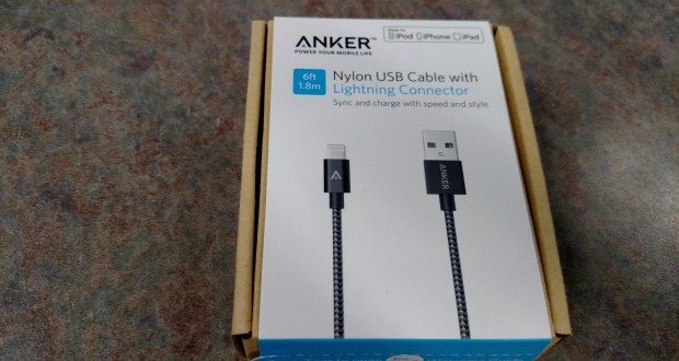 Hands On: 6Ft Lightning Cable from Anker