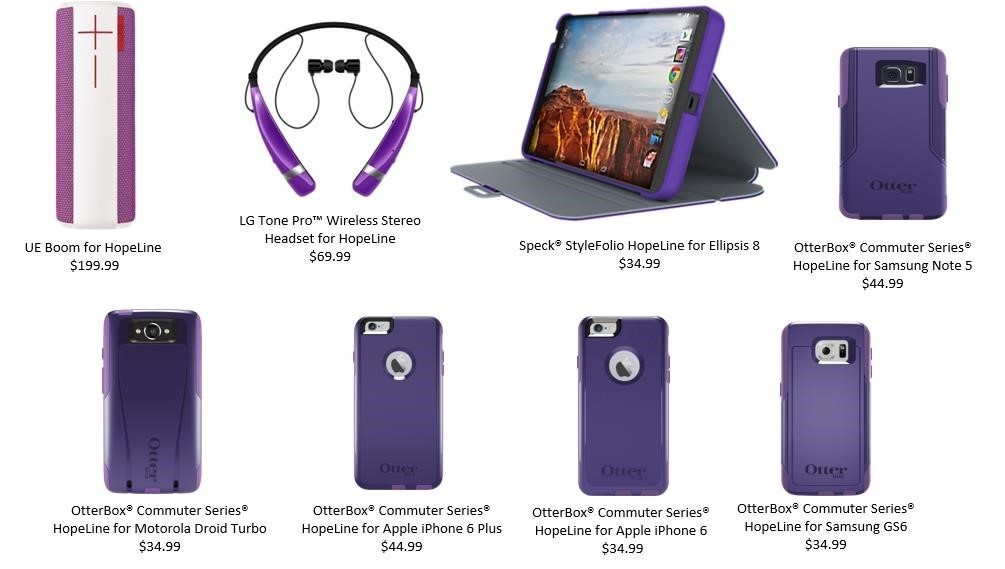 HopeLine® from Verizon Encourages Consumers to Go Purple in Support of   National Domestic Violence Awareness Month