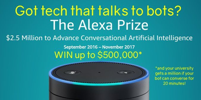 Amazon Selects Teams to Participate in the Inaugural Alexa Prize Competition