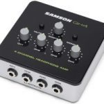 Samson Launches New QH4 4-Channel Compact Desktop Headphone Amplifier