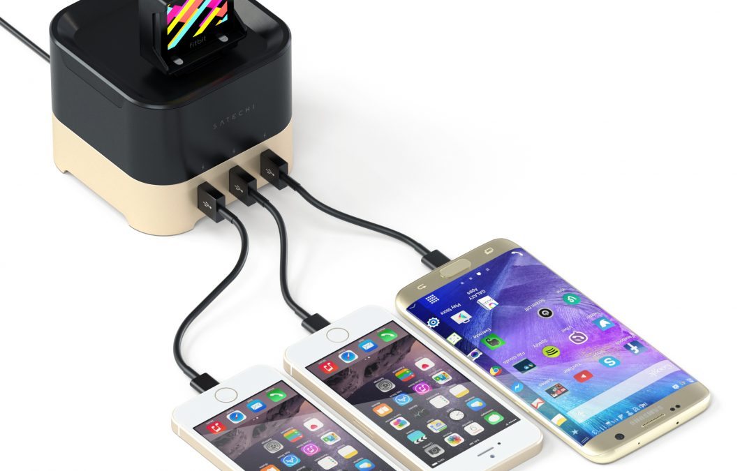 Satechi’s New Smart Charging Stand Charges Up to Four USB-Powered Devices Simultaneously, including Wearables and Smartphones
